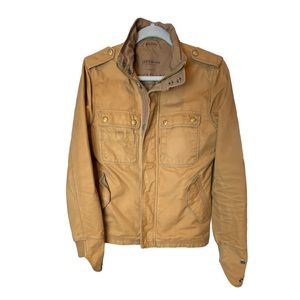 Jeremiah Men's Khaki Tan Utility Jacket Size Small